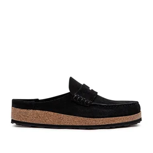 Birkenstock Naples Suede Leather (Schwarz)