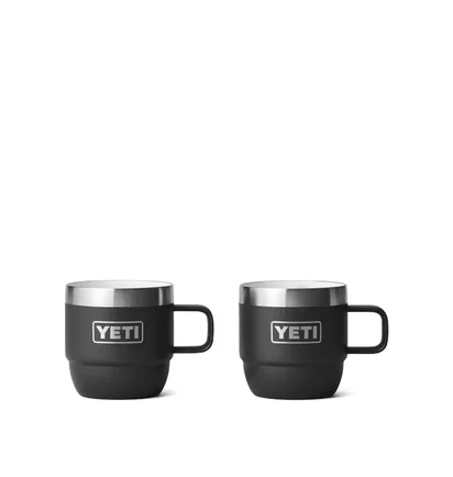 Yeti Rambler 6oz Stackable Mugs (Grau / Silber) – YETI