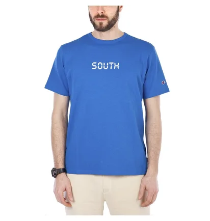 Champion x Beams South Beams Tee (Blau)