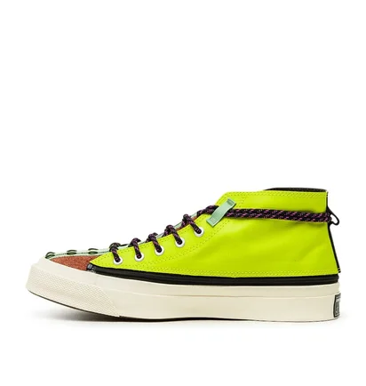 Converse Deck Star Zip Mid (Neongrün / Multi)