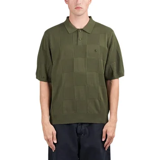 Carhartt WIP S/S Checker Polo (Grün)