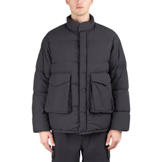 Snow Peak Recycled Nylon Ripstop Down Jacket (Schwarz)