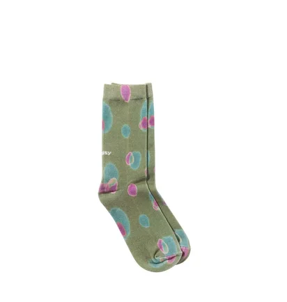 Stüssy Blob Everyday Socks (Olive)