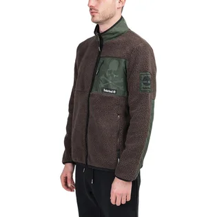 Timberland x Mastermind Fleece Jacket (Dunkelbraun / Grün)