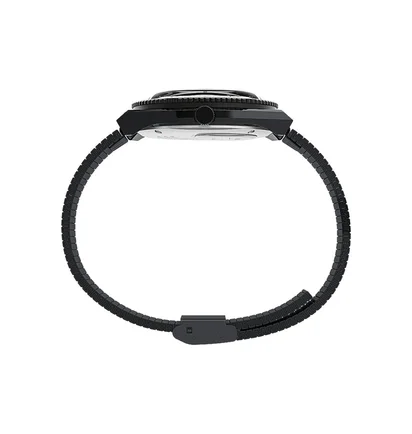 Timex Archive Q Timex Reissue 38mm Stainless Steel Bracelet (Schwarz / Silber)