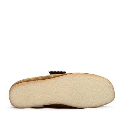 Clarks Wallabee Hairy Suede (Hellbraun)