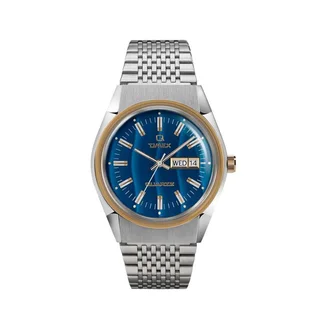 Timex Archive Q Falcon Eye Reissue 38mm (Silber / Blau)