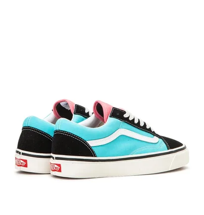 Vans Old Skool 36 DX Anaheim Factory OG (Schwarz / Türkis)