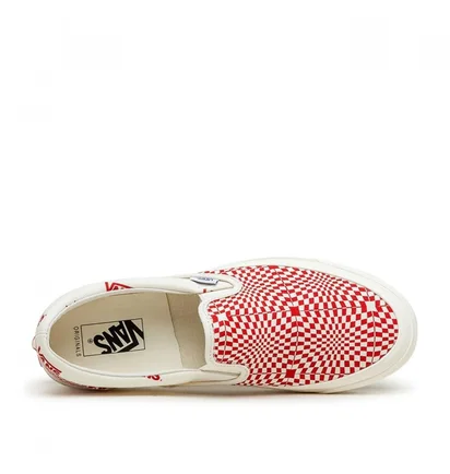Vans Vault UA OG Classic Slip-On LX (Weiß / Rot)