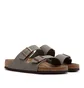 Birkenstock Arizona Birko-Flor Nubuck Regular (Grau)