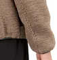 Brain Dead Teddy Sherpa Half Zip Jacket (Braun)