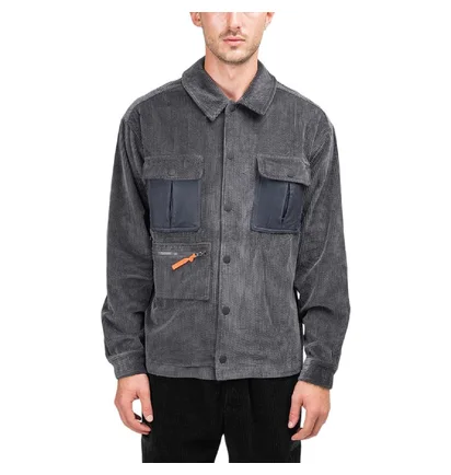 Brain Dead Adapt / Survive Climber Shirt (Dunkelgrau)