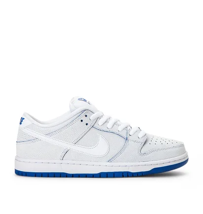Nike SB Dunk Low Pro Premium (Weiss / Blau)