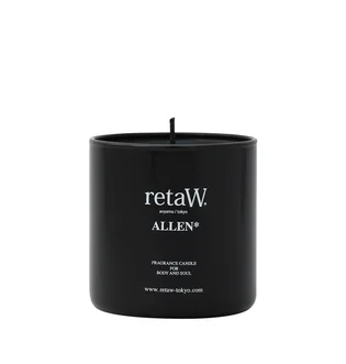 retaW Fragrance Candle 'Allen' (Schwarz)
