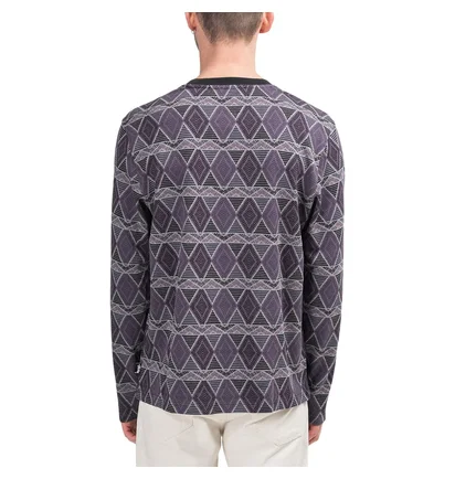 Stüssy Cuzco Longsleeve (Lila / Schwarz)