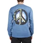 T.I.M.E. Peace Pocket Longsleeve Tee (Blau)