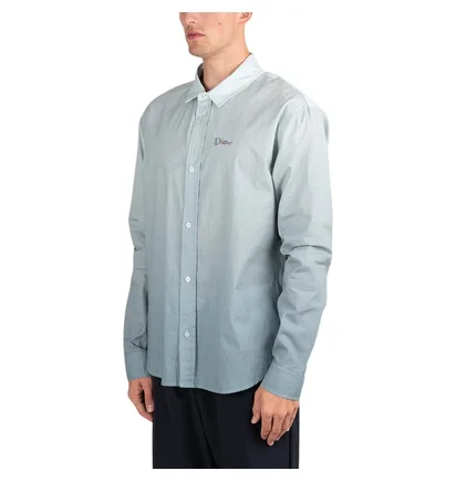 Dime Friends Gradient Oxford Shirt (Türkis)