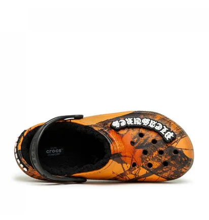 Pleasures x Crocs Dylan Clog (Orange / Schwarz)