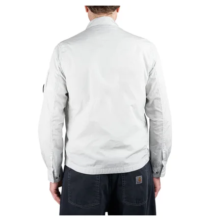 C.P. Company Chrome-R Full Zip Overshirt (Grau)