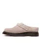 Dr. Martens Isham Faux Shearling Lined Suede Mules (Beige)