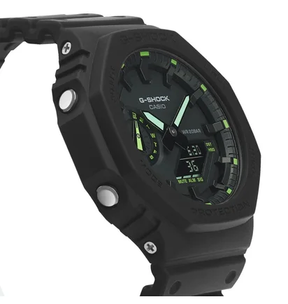 Casio G-Shock GA-2100-1A3ER (Navy / Grün)