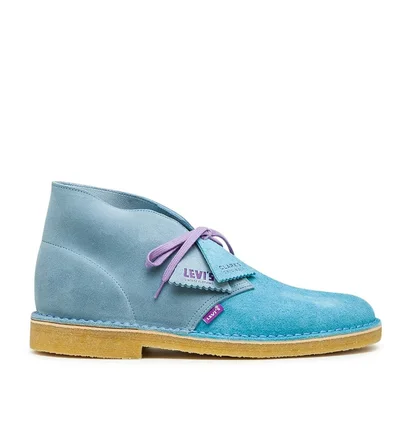 Clarks Originals x Levi's Vintage Clothing Desert Boot (Blau)