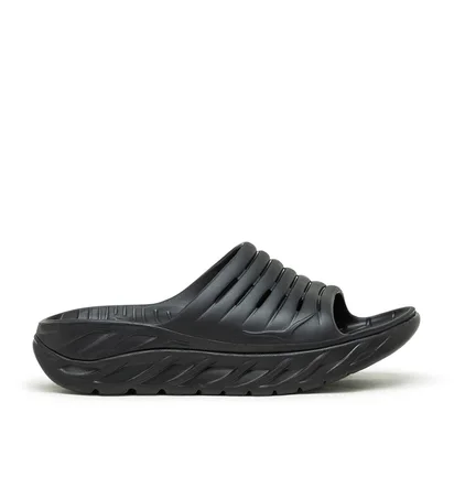 HOKA One One M ORA Recovery Slide 2 (Schwarz)