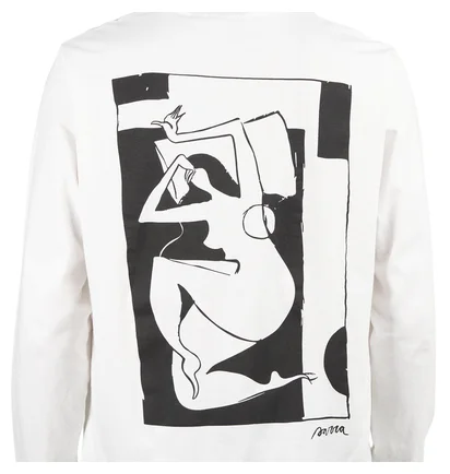 Parra Rest Day Long Sleeve T-Shirt (Weiß)