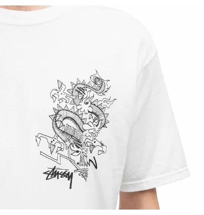 Stüssy Funky Tribe T-Shirt (Weiß)