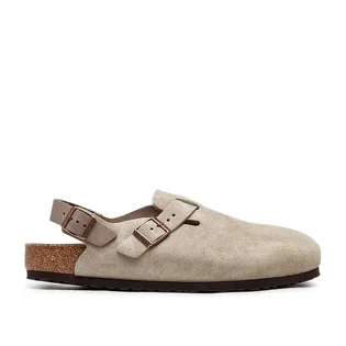 Birkenstock Tokio ll Suede Leather Regular (Grau)