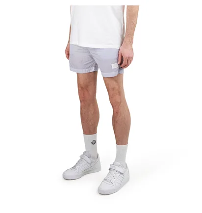 C.P. Company Eco-Chrome R Short Logo Swim Shorts (Hellblau)
