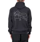 by Parra Sleep Now Hooded Sweatshirt (Schwarz)
