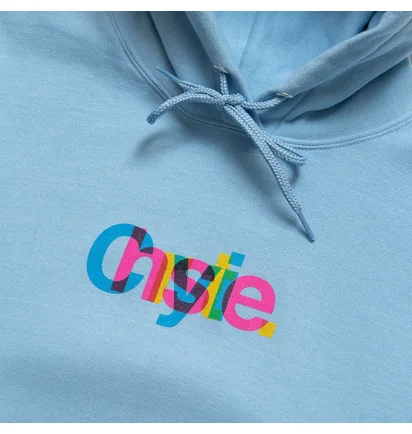 Chrystie NYC Chrystie Massimo Logo Hoodie (Hellblau)