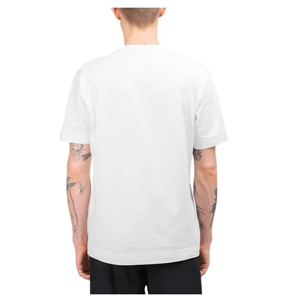 adidas Y-3 Square Label Graphics T-Shirt (Weiß)