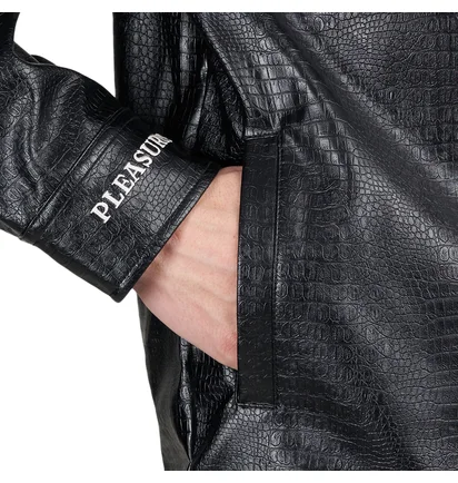 Pleasures Slide Work Jacket (Schwarz)