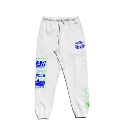Ignored Prayers Another Dimension Sweatpants (Weiß)