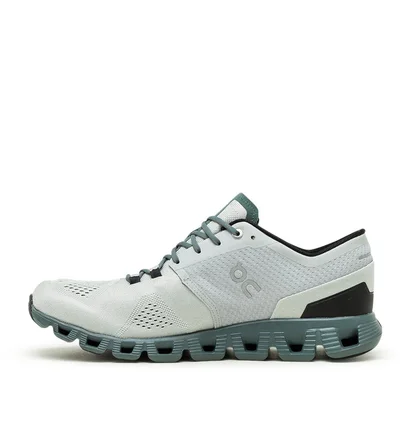 On Cloud X 'Glacier' (Grau / Anthrazit)