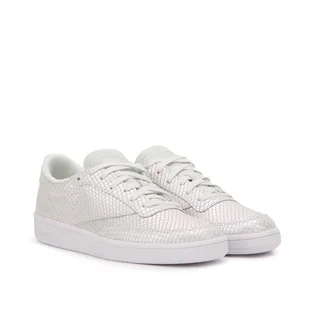 Reebok Club C 85 Textural W (Silbergrau / Weiß)