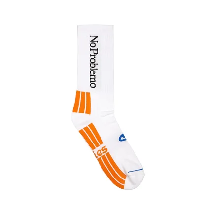 Aries No Problemo Socks (Weiß / Orange)