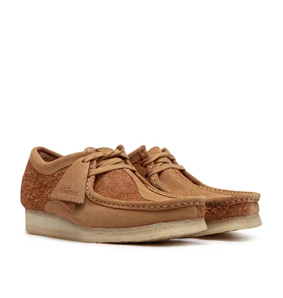 Clarks Wallabee Tan Combi (Braun)