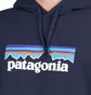 Patagonia P-6 Logo Uprisal Hoodie (Navy)