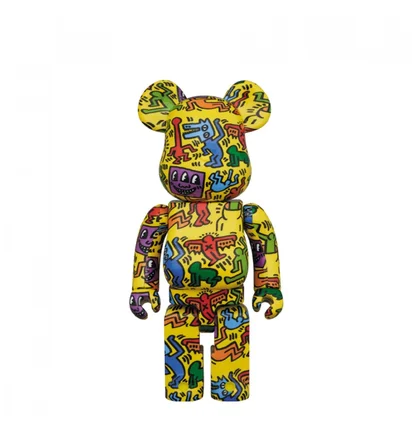 Medicom 100% + 400% Keith Haring #5 Be@rbrick Toy