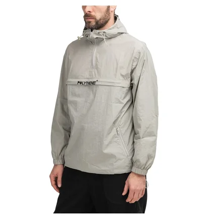 Polythene* Optics Half Zip Windbreaker (Grau)