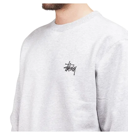 Stüssy Basic Stüssy Crew (Grau)