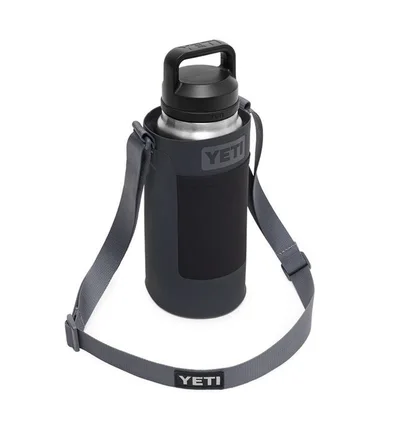 Yeti Tragetasche für große Rambler Flaschen (Dunkelgrau)