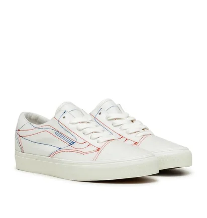 Vans Vault x Taka Hayashi DIY Low LX (Weiß / Multi)