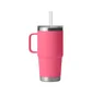 Yeti Rambler 25oz (739ml) Straw Mug (Pink)