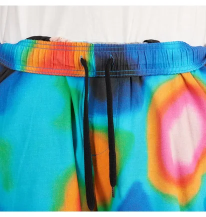 Edwin Terahertz Crepe-Shorts (Multi)