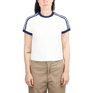 adidas Knit T-Shirt (Weiß / Blau) – adidas