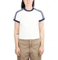 adidas Knit T-Shirt (Weiß / Blau) – adidas